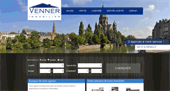 Desktop Screenshot of agencevenner.fr
